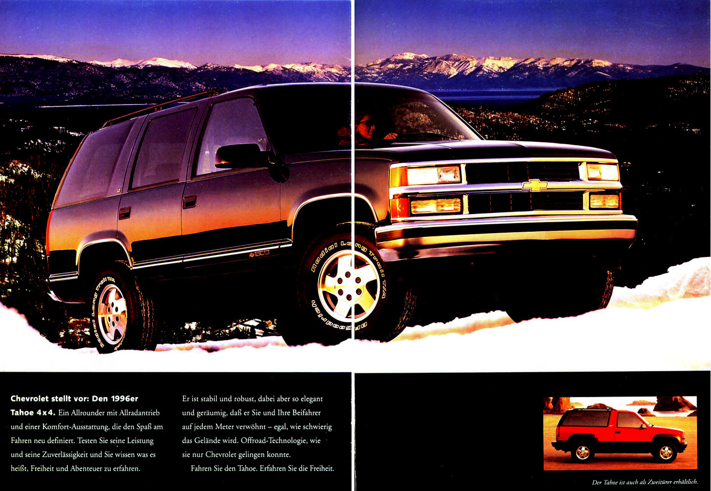 Chevrolet tahoe и suburban отличия