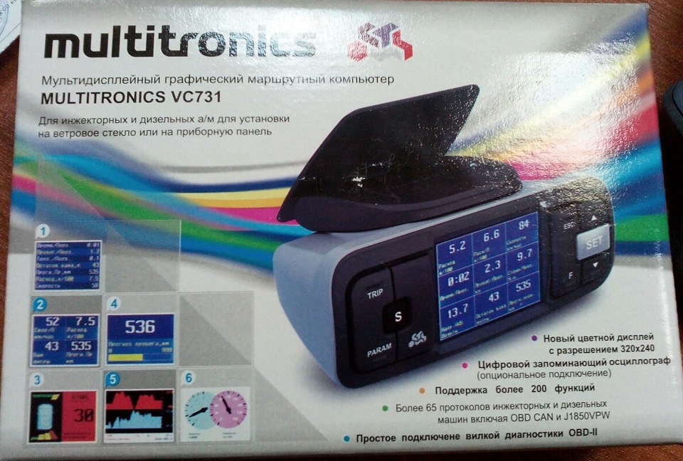 Бортовой компьютер Multitronics VC731 — Toyota ist (1G), 1,3 л, 2002 ...