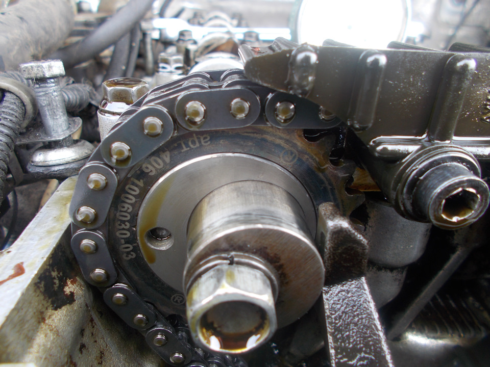 Метки ГРМ 16-19 градусов. — ГАЗ Газель, 2,3 л, 2006 года | своими ...