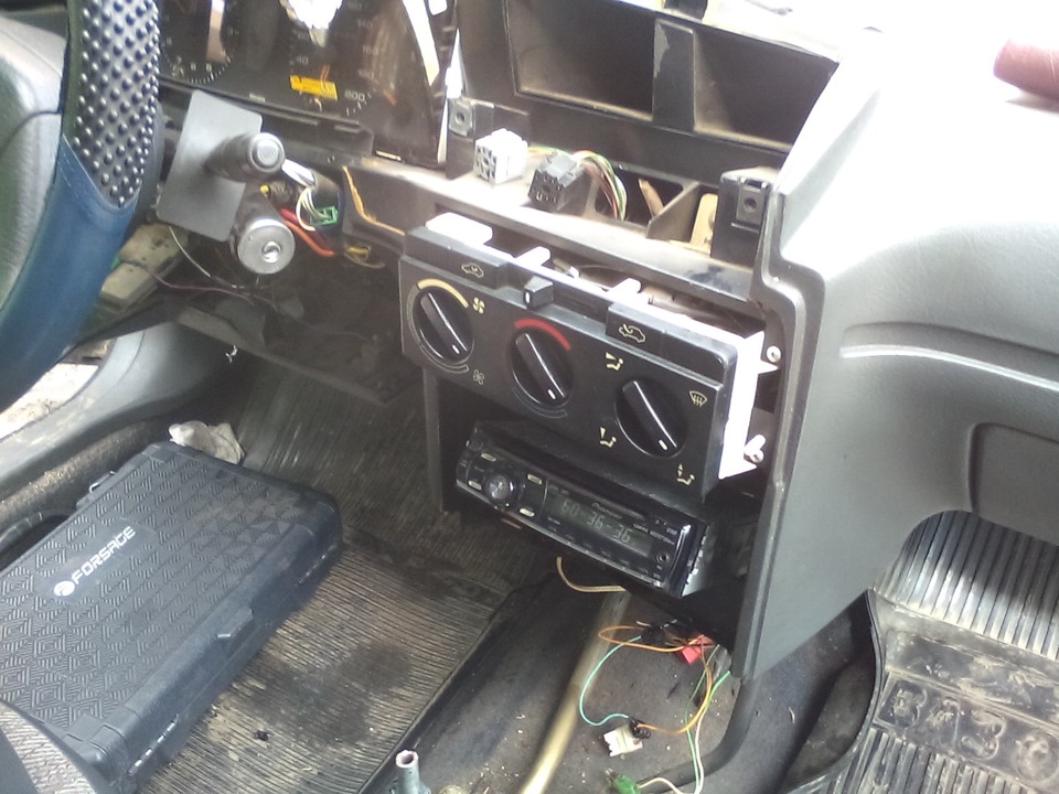 Замена радиатора печки — жесткое порно… — Peugeot 405, 1,8 л., 1992 ...