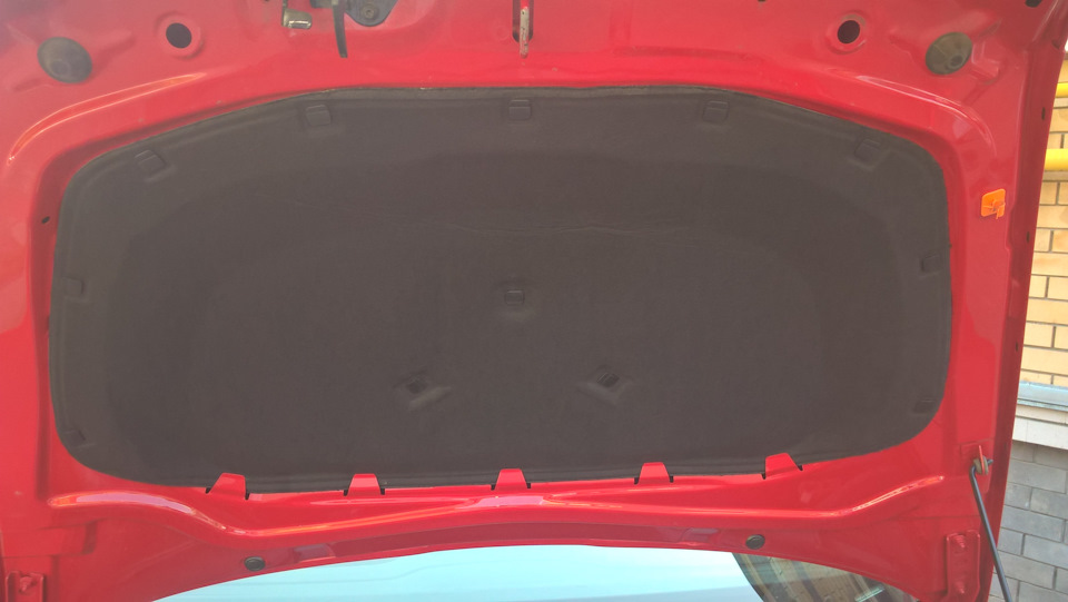 Шумка под капот — Skoda Octavia A5 Mk2, 1,6 л, 2011 года | аксессуары ...