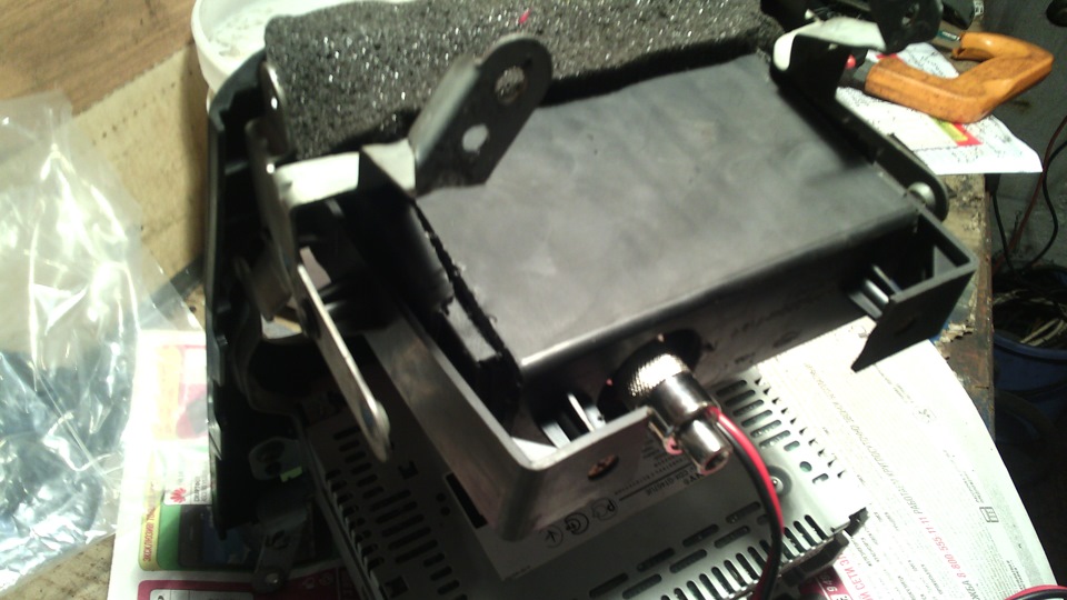 Установка си-би рации — Nissan AD (Y11), 1,5 л, 1999 года | аксессуары ...