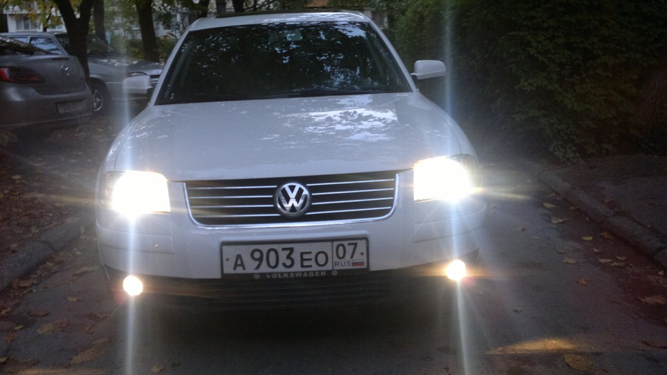 Volkswagen Passat БЕЛЫЙ ТЕПЛОХОД