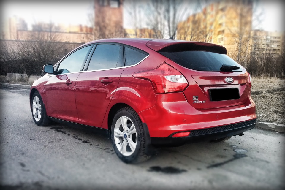 Candy Red Ford Focus