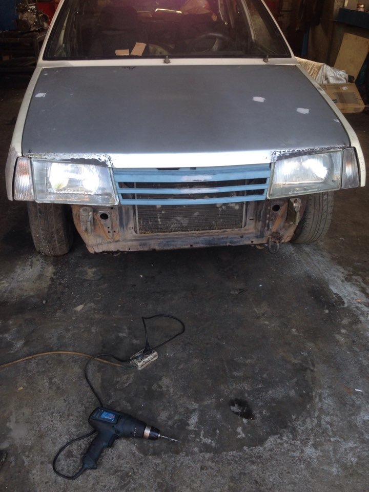 Капот Бэд бой — Lada 21093i, 1,5 л, 1995 года | кузовной ремонт | DRIVE2