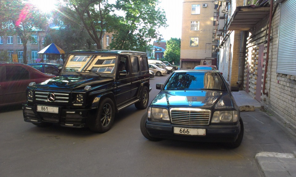 Mercedes Gelandewagen Бандитский