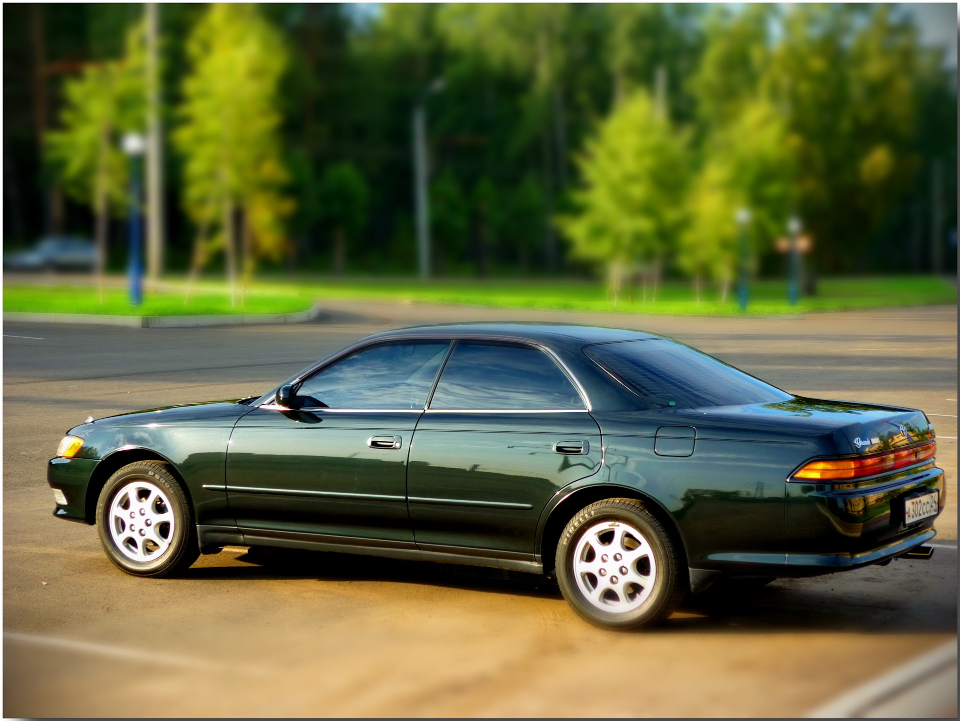 Toyota Chaser 100 Р·РµР»С‘РЅС‹Р№