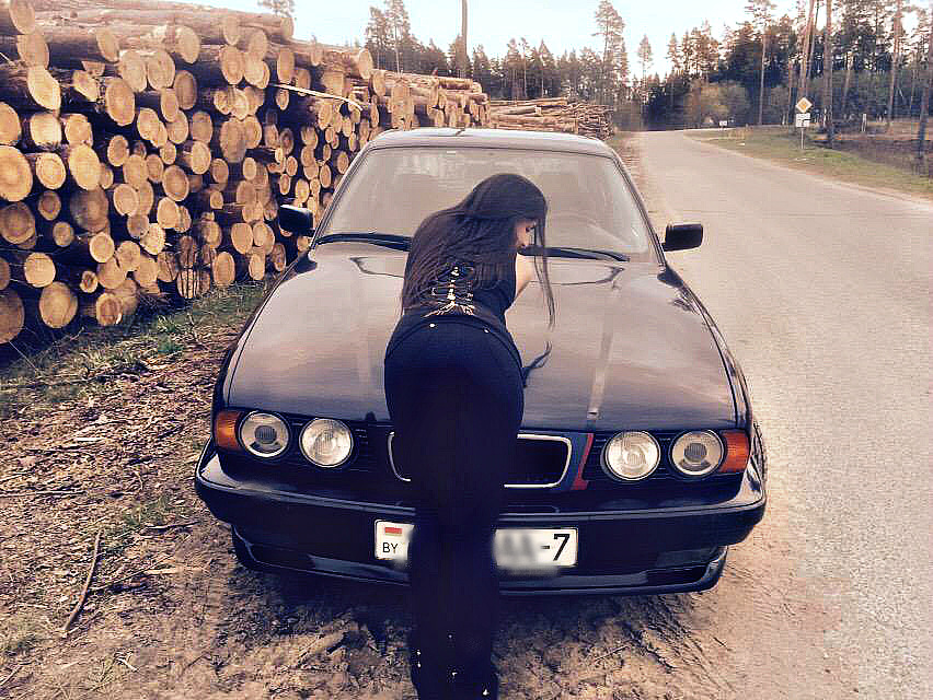 BMW e34 хулиган