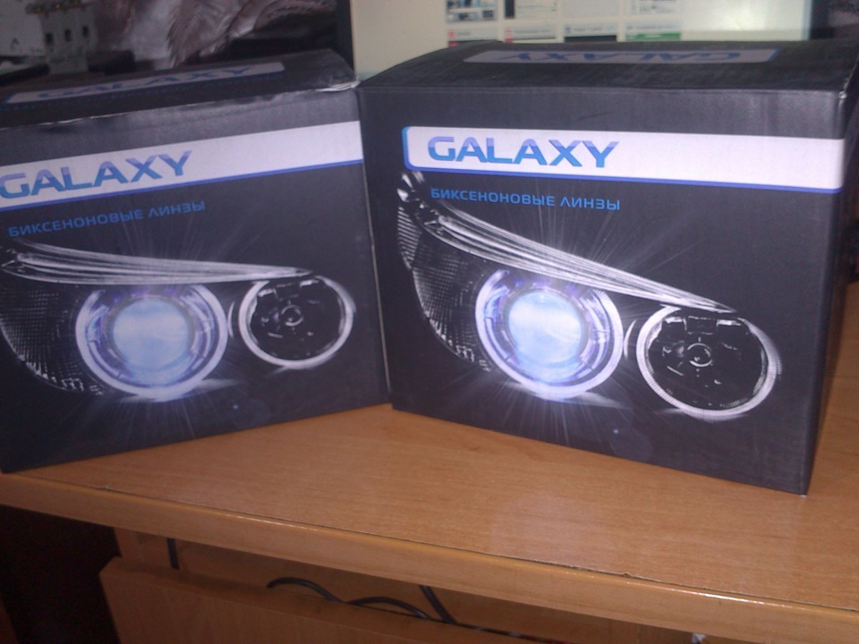 Биксеноновые линзы Galaxy G5 — Chevrolet Aveo Sedan (1G), 1,5 л, 2007 ...
