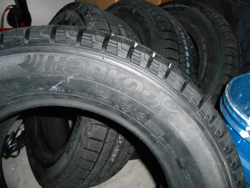 КУПЛЕНА ЗИМНЯЯ РЕЗИНА hankook — Lada Гранта лифтбек, 1,6 л, 2015 года ...