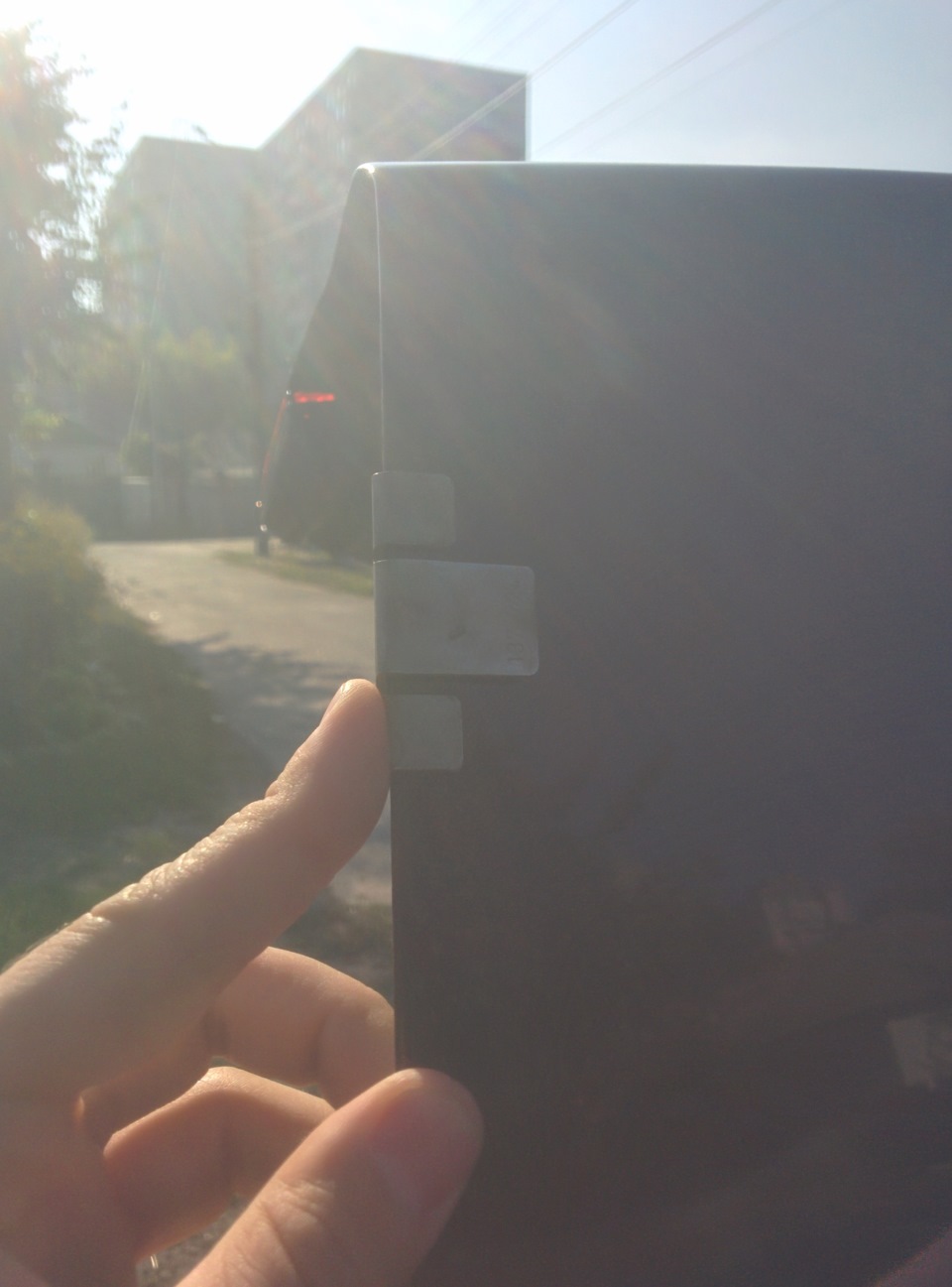 Как крепить оригинальный спойлер Hella. — BMW 5 series (E34), 4 л, 1991 ...