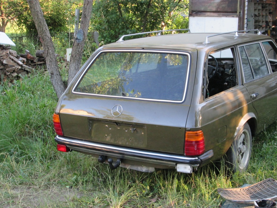 Мерседес w123 без бамперов