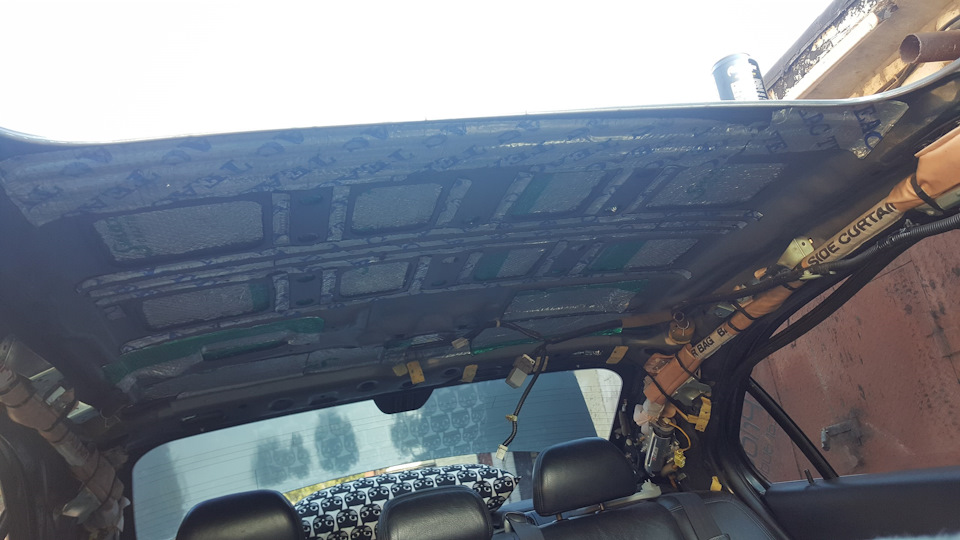 Делаем тише авто Part 5 (переклейка крыши) — Honda Accord (7G), 2,4 л ...