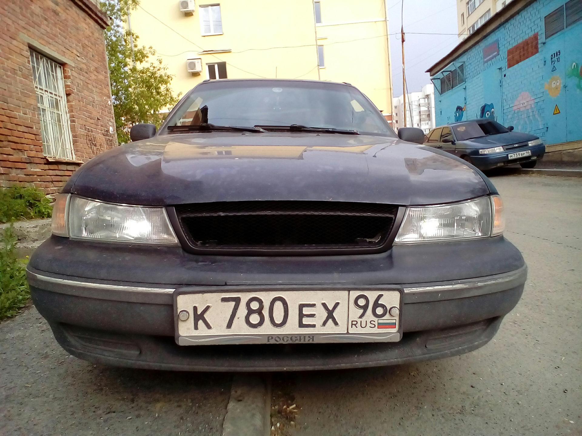 Как снять решетку радиатора daewoo espero Решётка радиатора - Daewoo Nexia, 1,5 л, 2007 года стайлинг DRIVE2