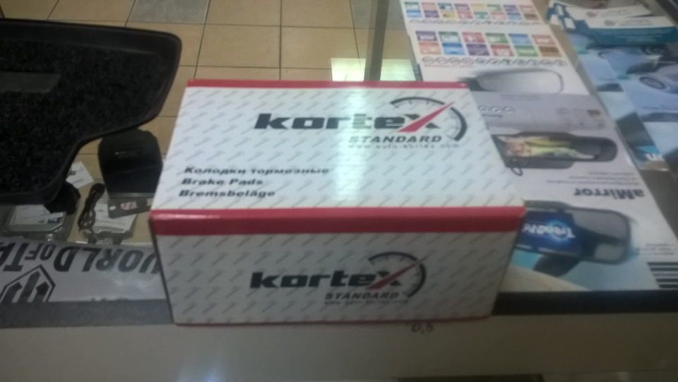 тормозные колодки Kortex — Volvo S80 (2G), 2,5 л, 2007 года | запчасти ...