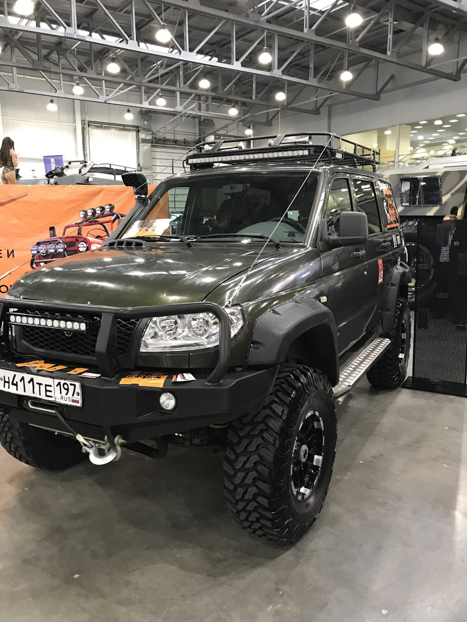 Патриот тюнинг для бездорожья фото MOSCOW OFF-ROAD SHOW 2017 ч.2 - УАЗ Patriot, 2,7 л, 2013 года другое DRIVE2