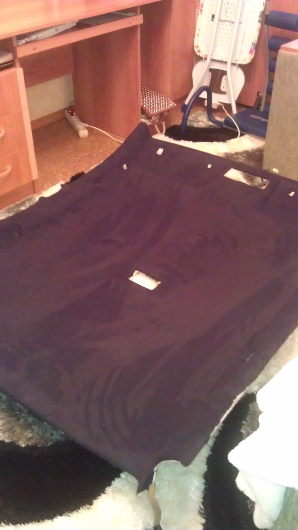 Самоклеющаяся алькантара)) — Mazda 3 (1G) BK, 1,6 л, 2008 года | тюнинг ...