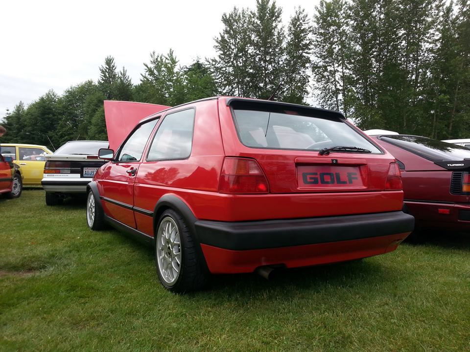 Golf 2 задние