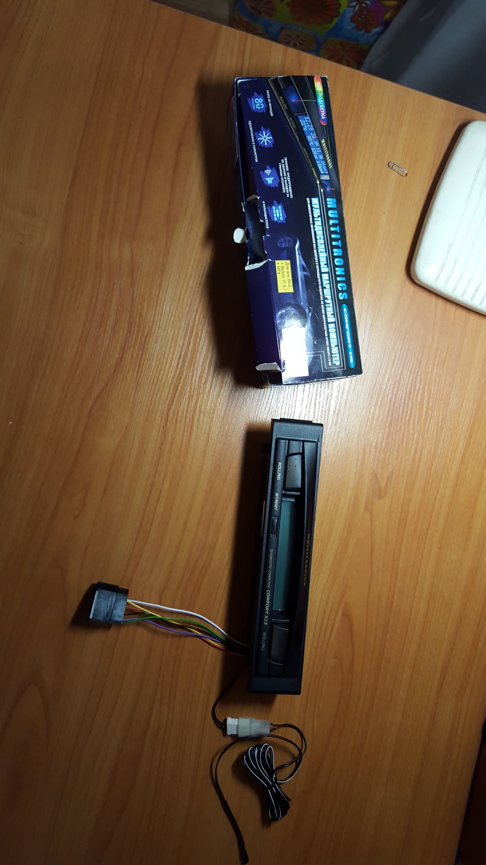 Бортовой компьютер multitronics comfort x15 — Lada 2114, 1,6 л, 2013 ...