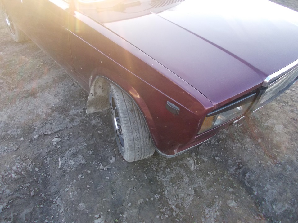 Увеличение выворота — Lada 21070, 1,5 л, 2003 года | тюнинг | DRIVE2