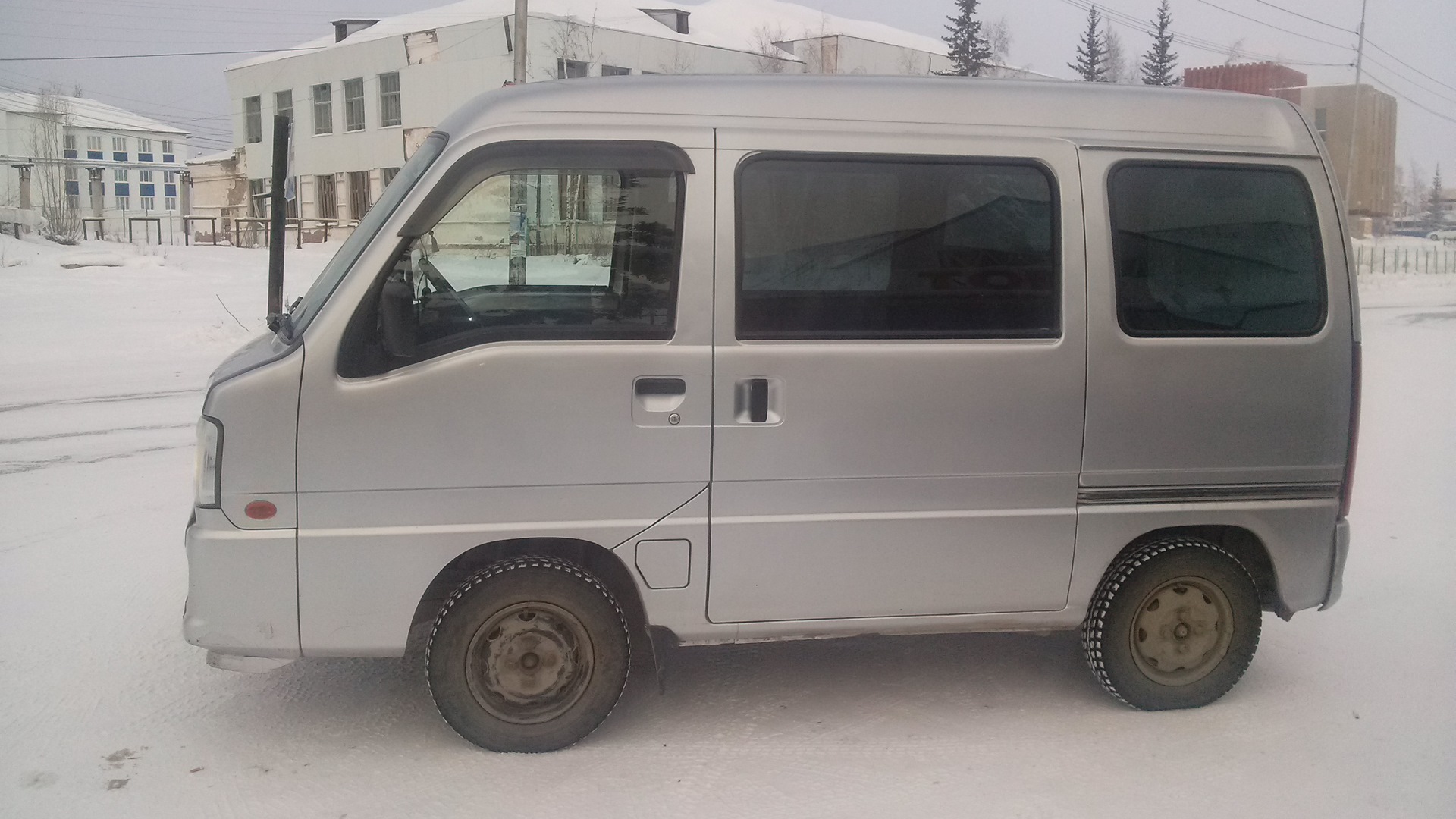 Subaru Sambar (6G) 0.7 бензиновый 2008 | Зверь-машина на DRIVE2