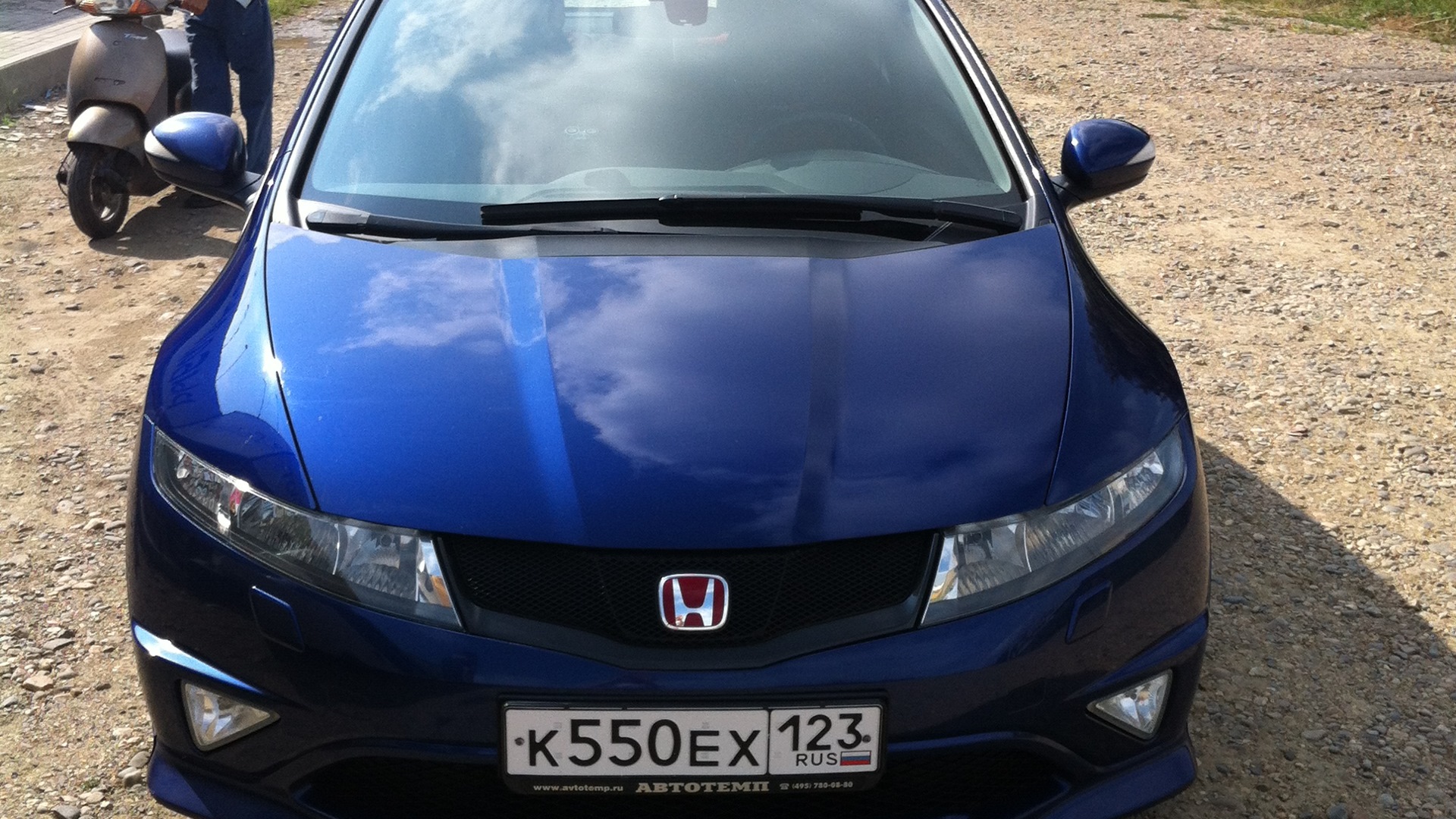 Honda Civic Type R (3G) 2.0 бензиновый 2008 | Тапок изолента на DRIVE2