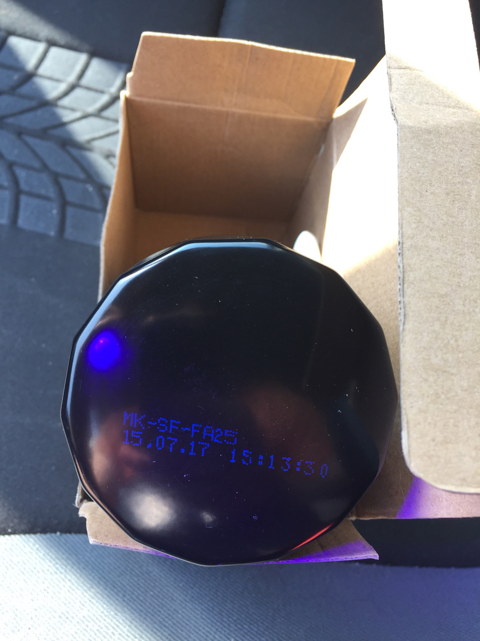 УФ маркировка, обратите внимание на дату, ориг фильтр обычно имеет дату на коробке следующим месяцем от даты фильтра, а тут несколько месяцев разницы и наоборот — Skoda Yeti