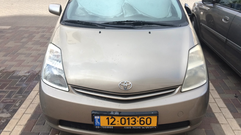 Полировка фар зубной пастой ;) — Toyota Prius (20), 1,5 л, 2006 года ...