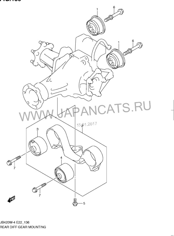 Ремонт редукторов Suzuki Grand Vitara в Москве