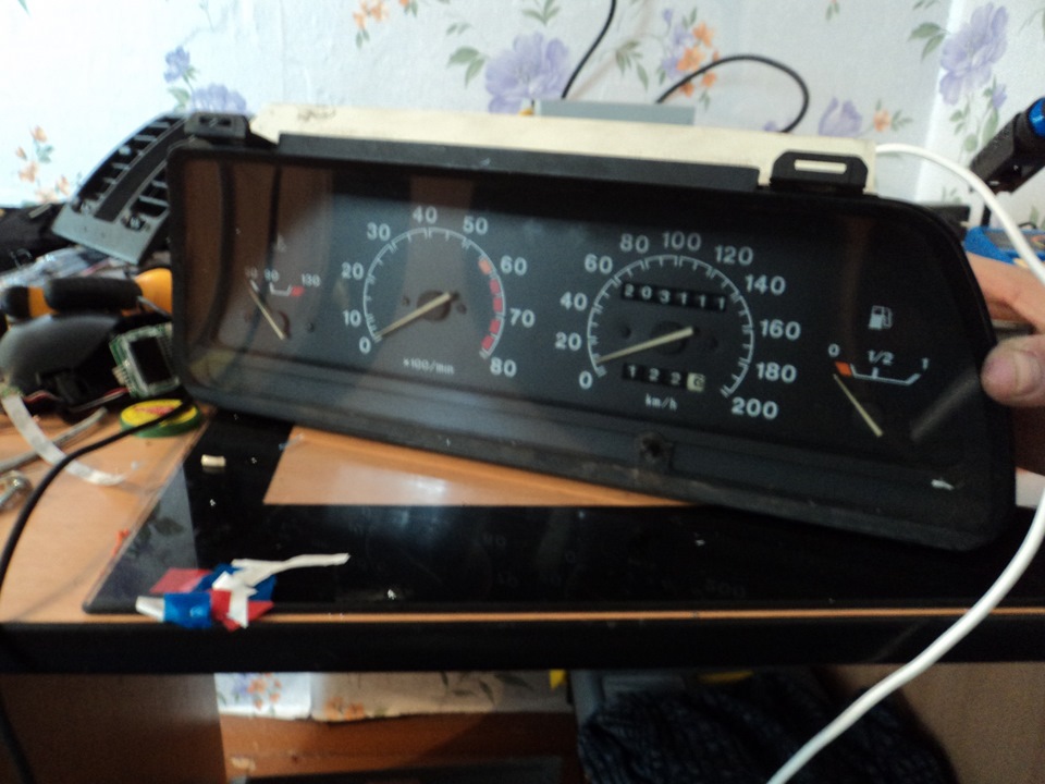 Решил лампочку поменять и тут понеслось Ч1. Подсветка приборной панели ...