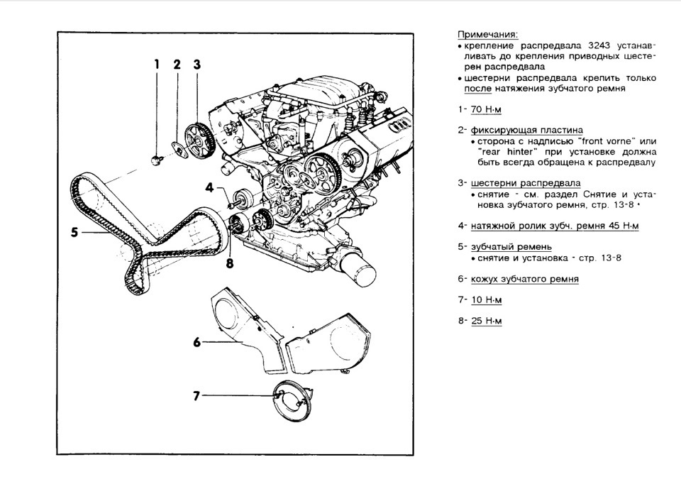 Ауди а6 схема ремня