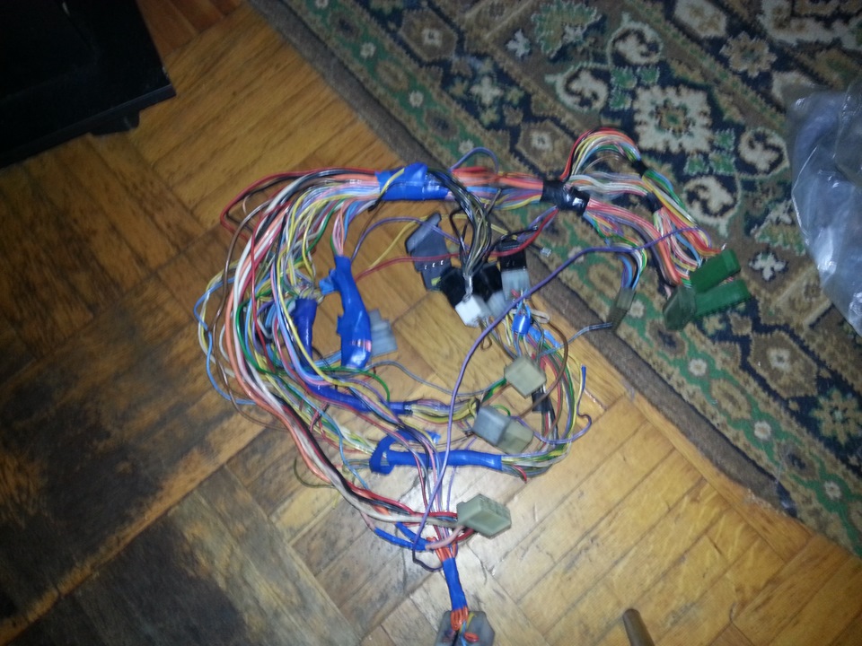 замена всей проводки — Москвич 2141, 2 л, 1994 года | электроника | DRIVE2