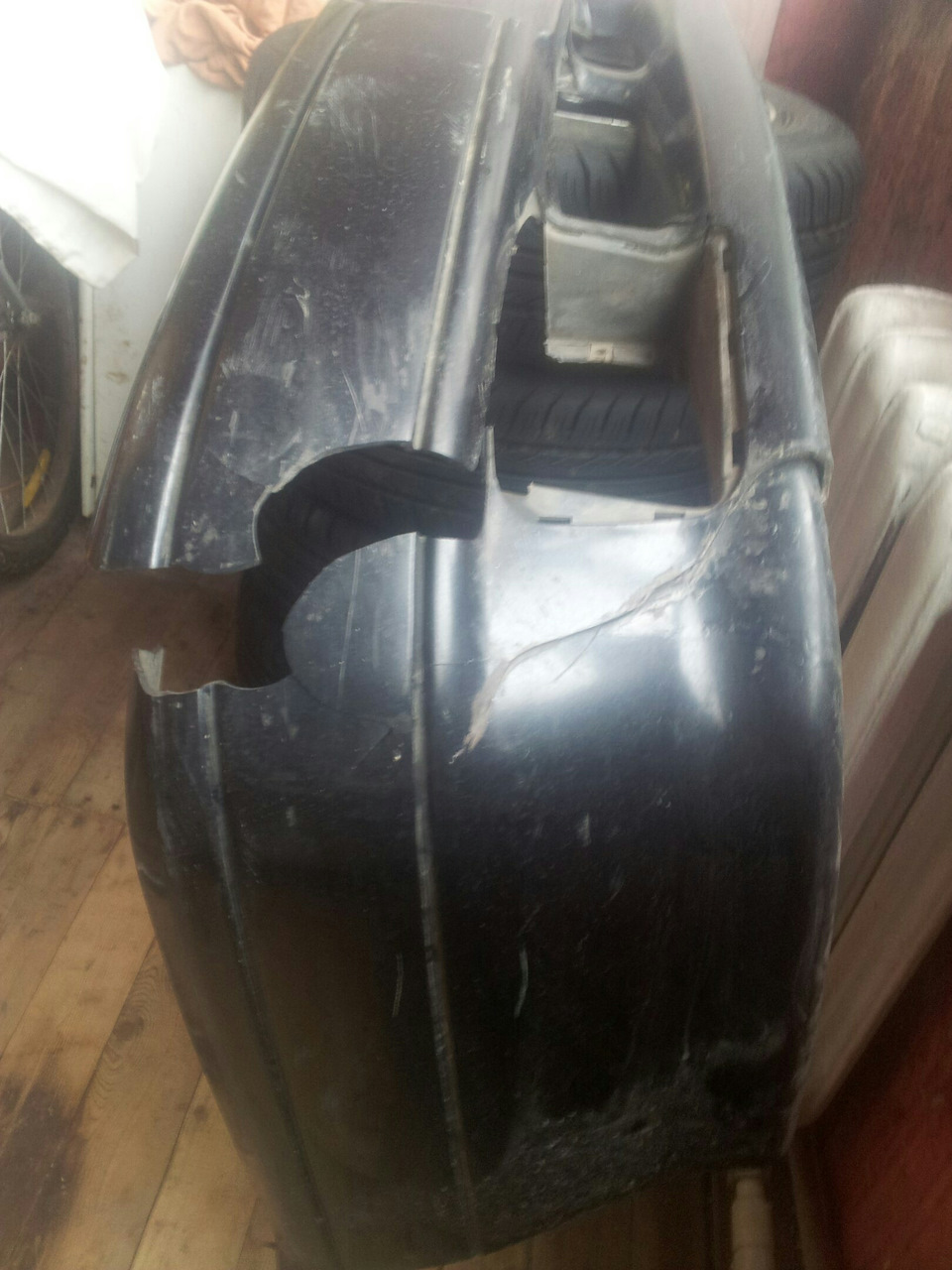 Пайка бампера — Lada 2113, 1,6 л, 2008 года | своими руками | DRIVE2