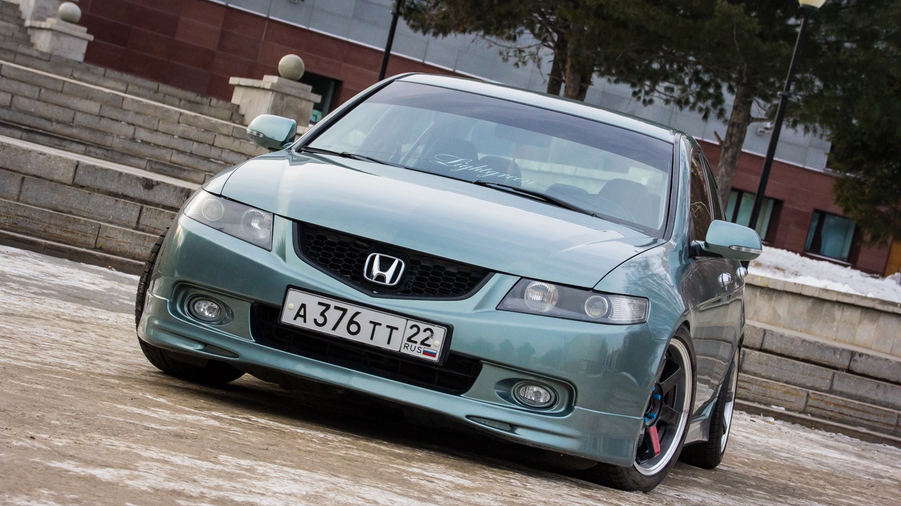 Honda Accord (7G) 2.4 бензиновый 2004 | ~lightgreen~ на DRIVE2