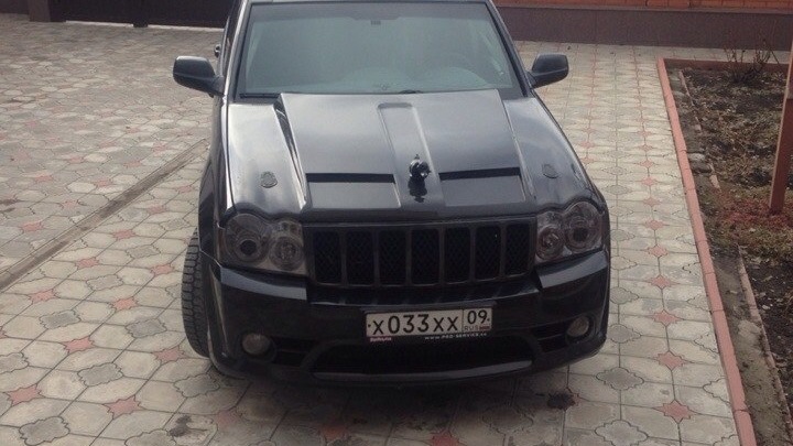 Утка на капот Jeep WJ