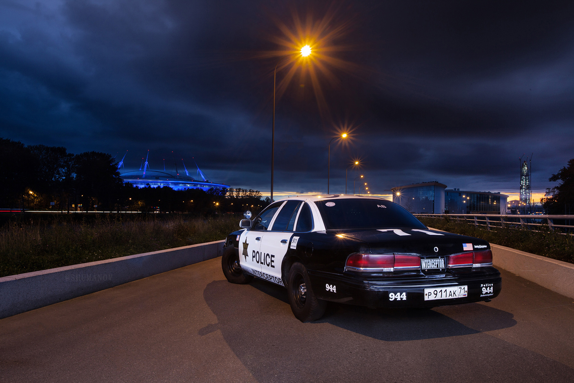 Ford Crown Victoria Police Interceptor. 