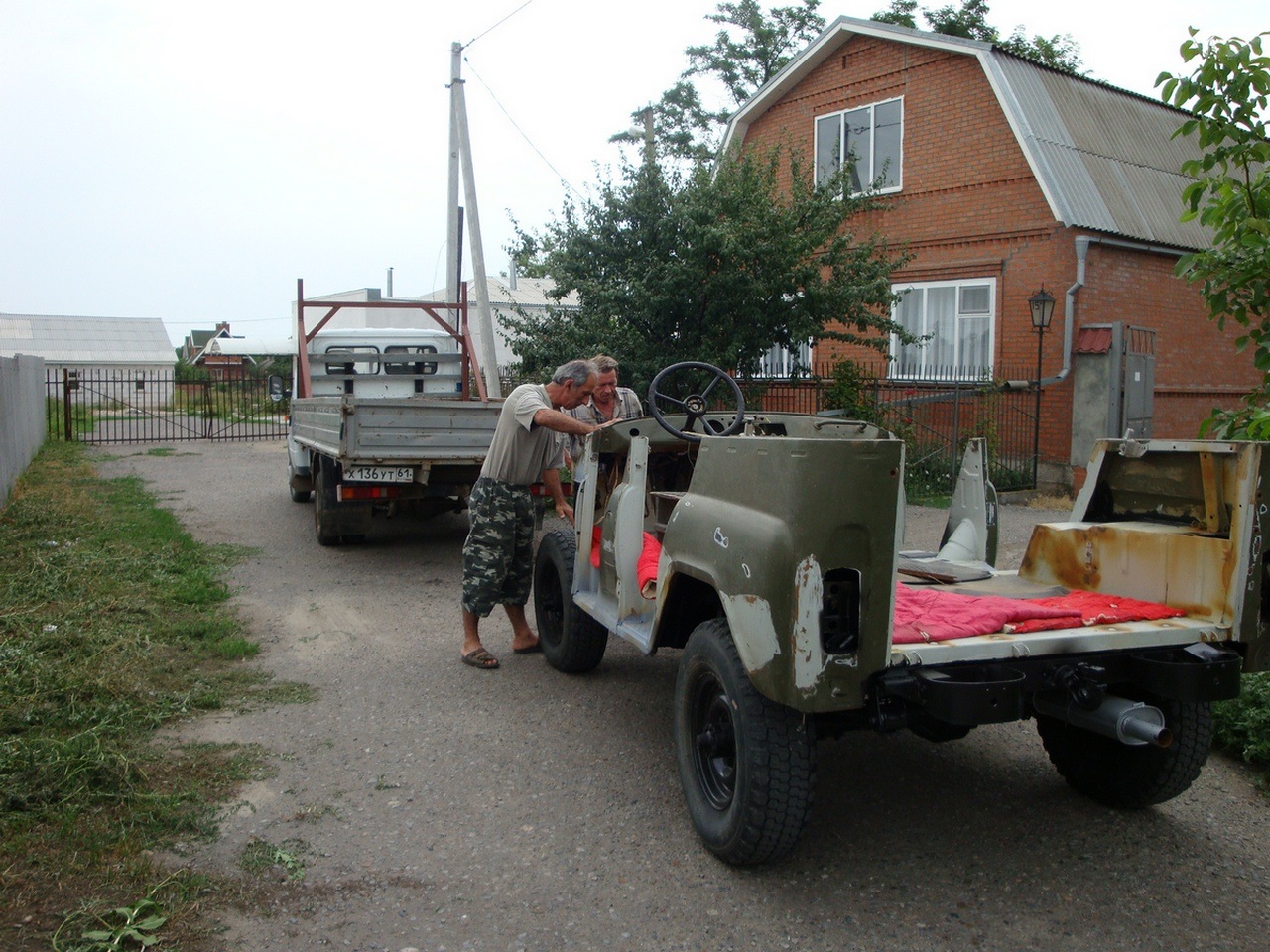 первый стук сердца или холодная обкатка — УАЗ 3151, 2,4 л., 1998 года ...