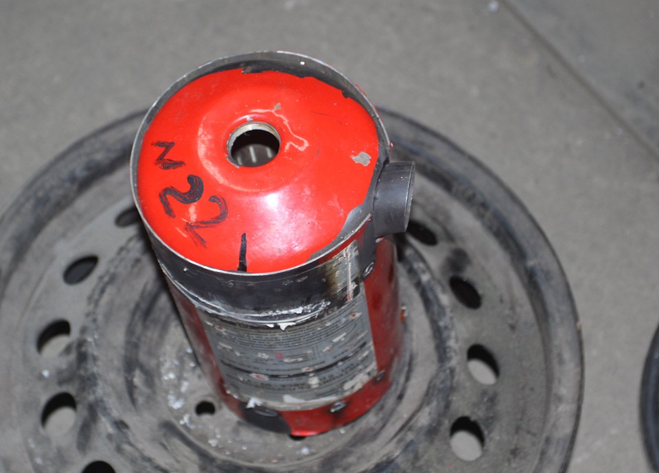 Огнетушитель в виде глушителя — ГАЗ 67