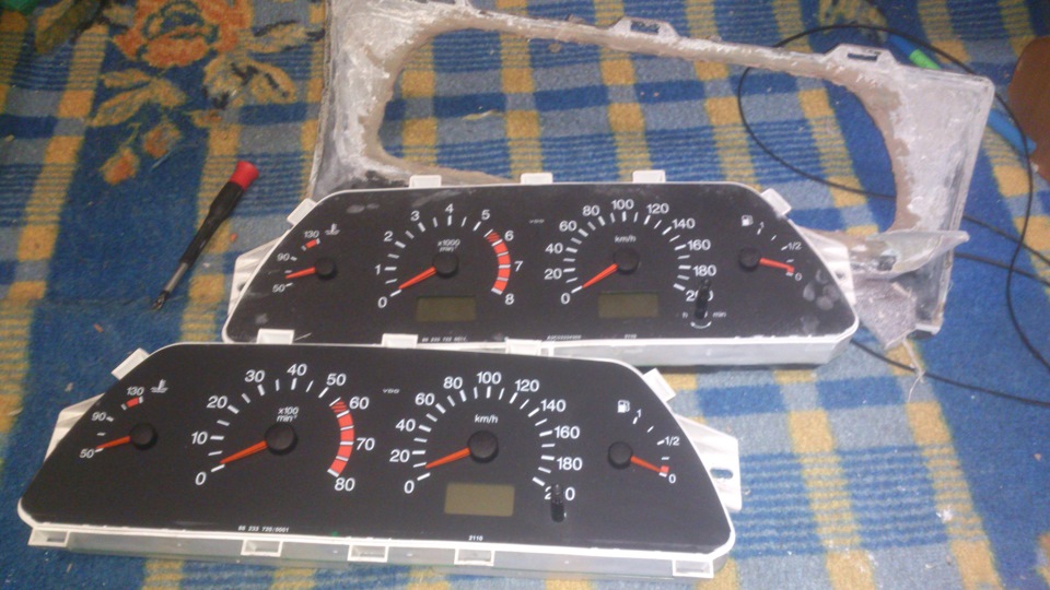 Установил приборку от ваз 2110… — DRIVE2