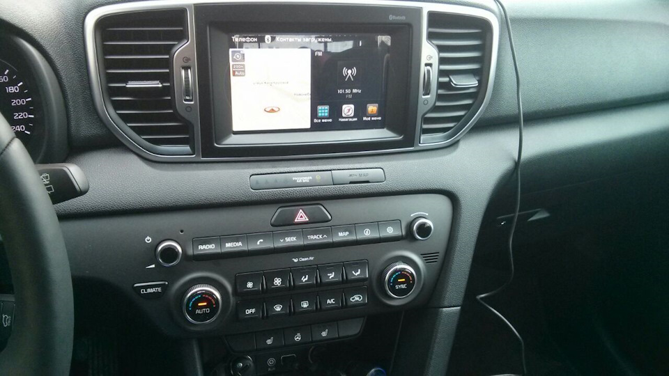 Расход на пробеге 300 км. — KIA Sportage (4G), 2 л, 2017 года ...