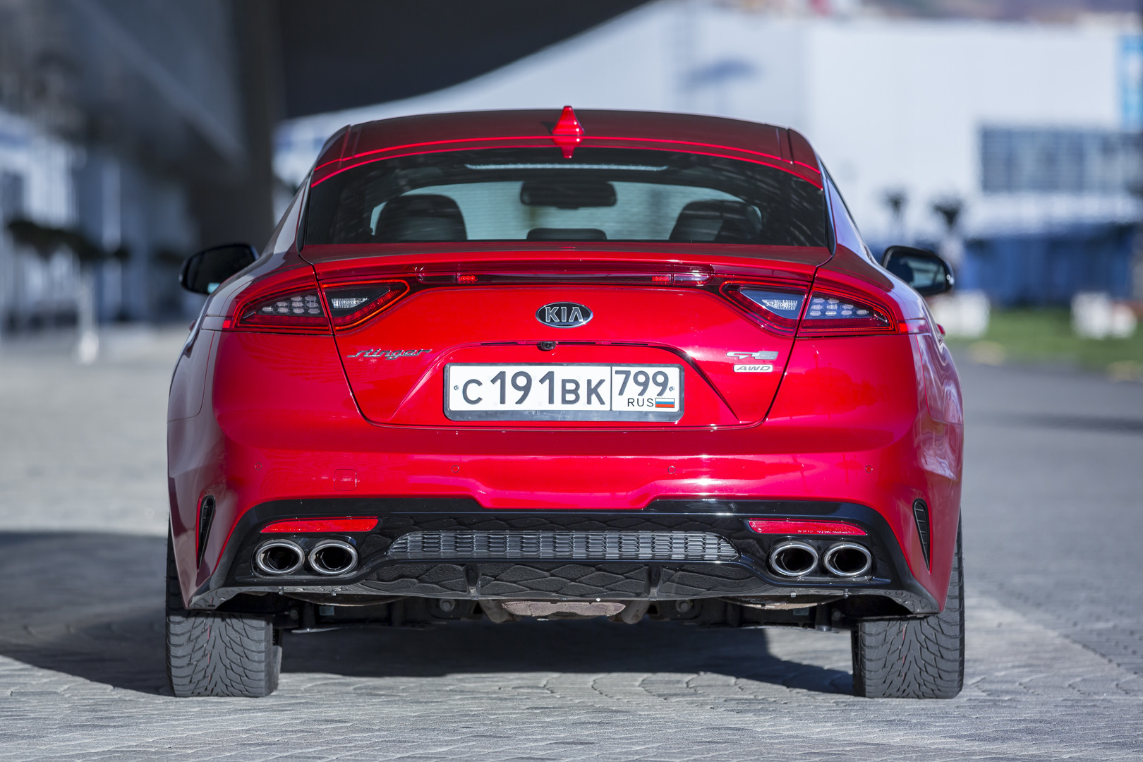 Kia Stinger Russia