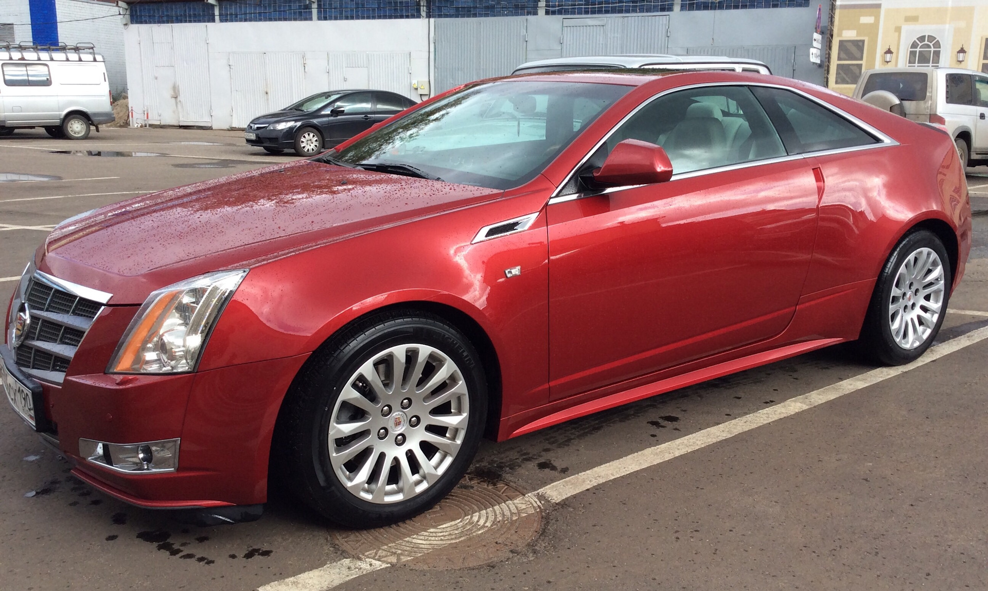 Cadillac CTS 2008 Red