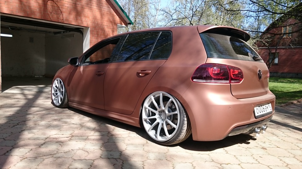 VW golf6 Wrap styling