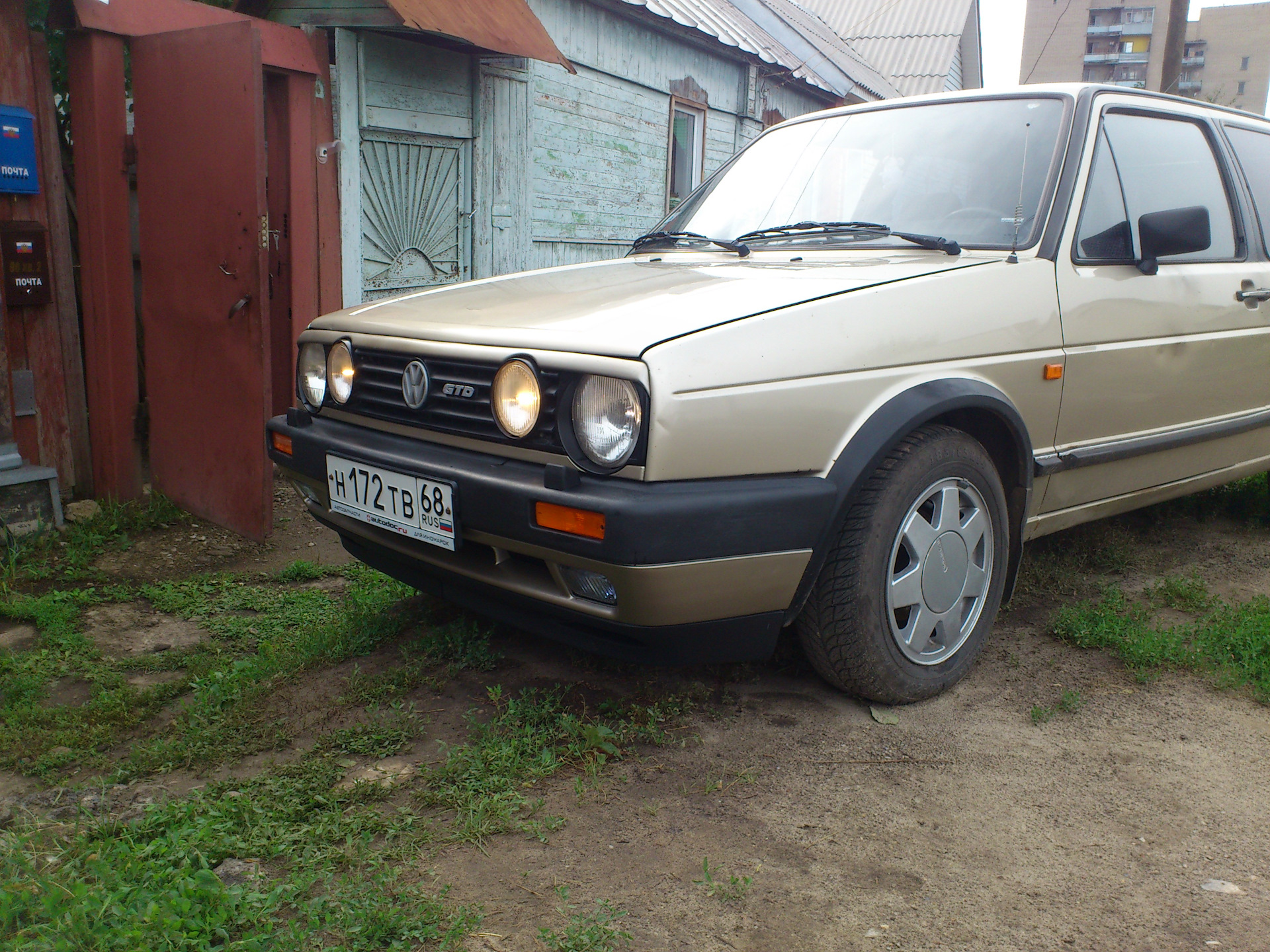 Передний широкий бампер (Установка) — Volkswagen Golf Mk2, 1,6 л, 1986 года  | стайлинг | DRIVE2