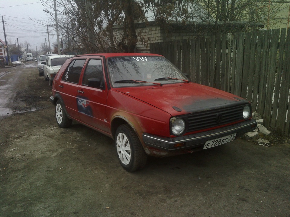 все работает… — Volkswagen Golf Mk2, 1,8 л, 1989 года | электроника ...