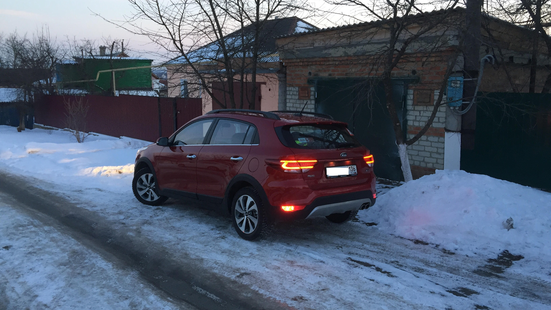 KIA Rio X-Line 1.6 бензиновый 2018 | ReD_rEd_RED на DRIVE2