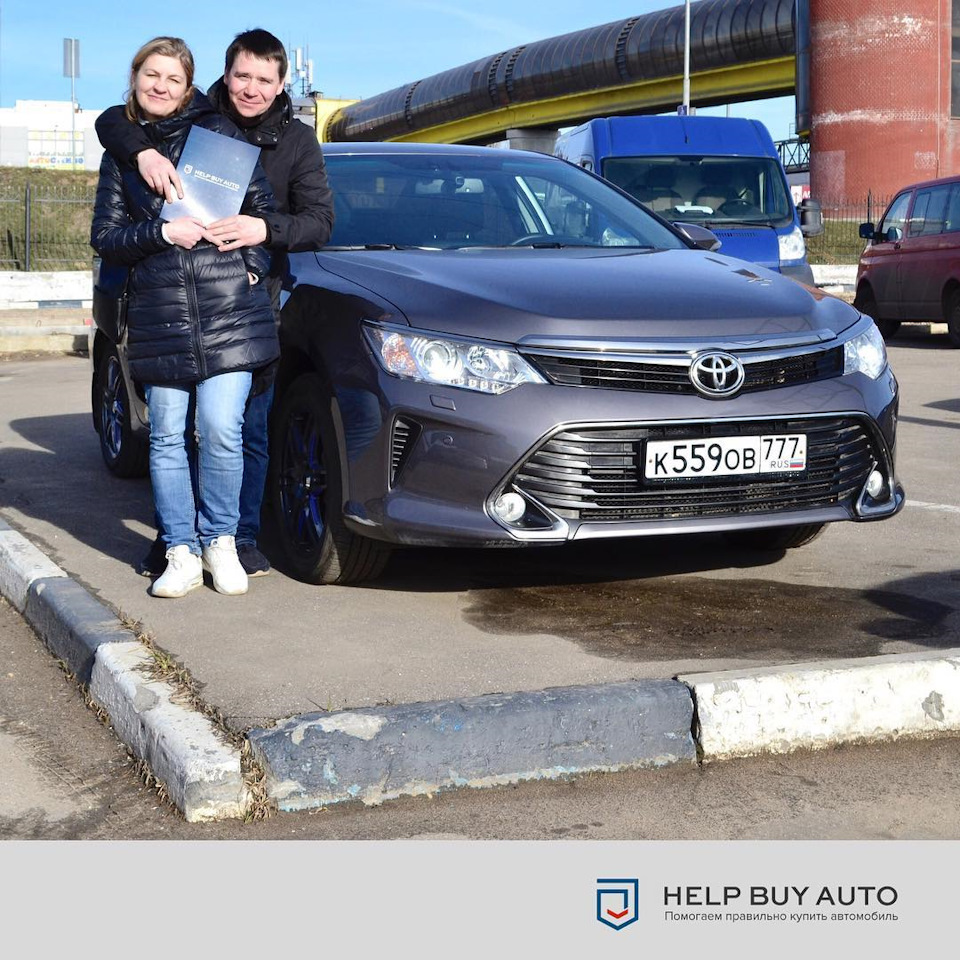 Toyota Camry, 2015 г.в., 2,5 л. 181 л.с., 25 т.км. пробег — Help Buy Auto  на DRIVE2