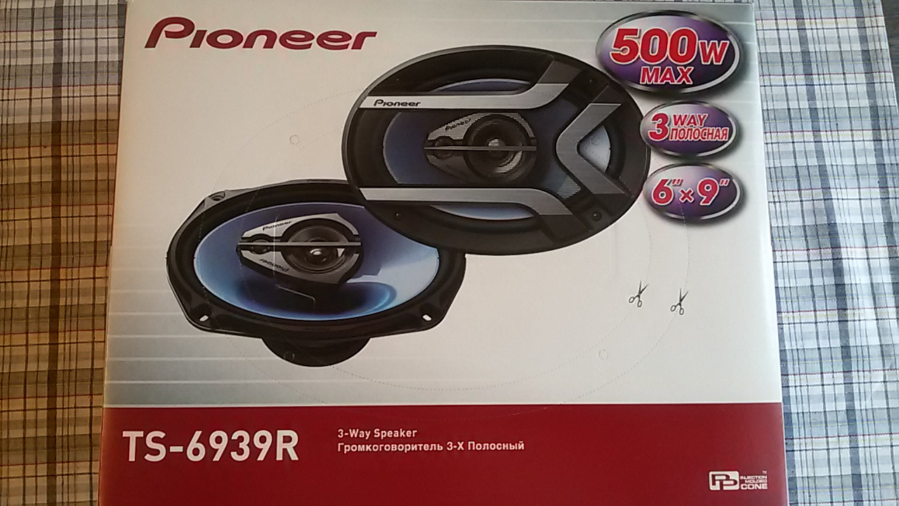 Автомобильные колонки Pioneer TS-6939R — Hyundai Sonata IV (EF), 2 л, 2009  года | автозвук | DRIVE2