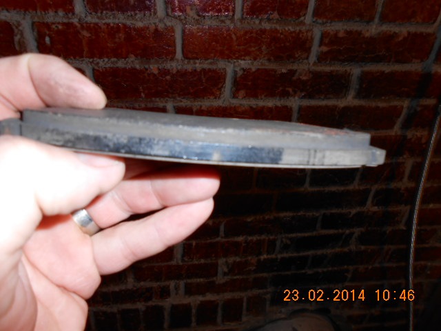 Тормозные колодки — Chevrolet Cruze (1G), 1,8 л, 2011 года | своими ...