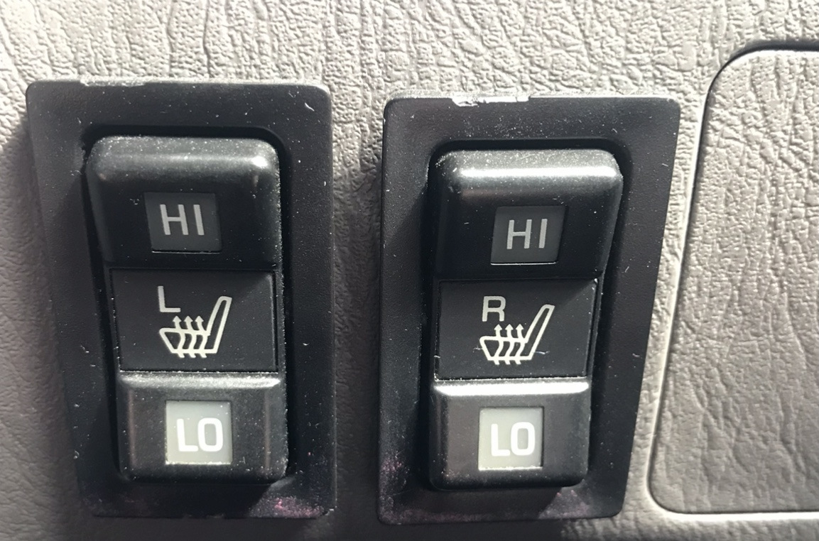 КНОПКИ ОБОГРЕВА СИДЕНИЙ. — Toyota Caldina (210), 1,8 л, 2000 года ...